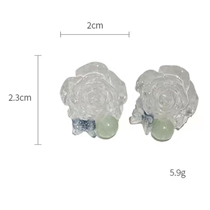 1 Pair Elegant Glam Luxurious Animal Flower Plating Inlay Alloy Rhinestones 24k Gold Plated Earrings display picture 2