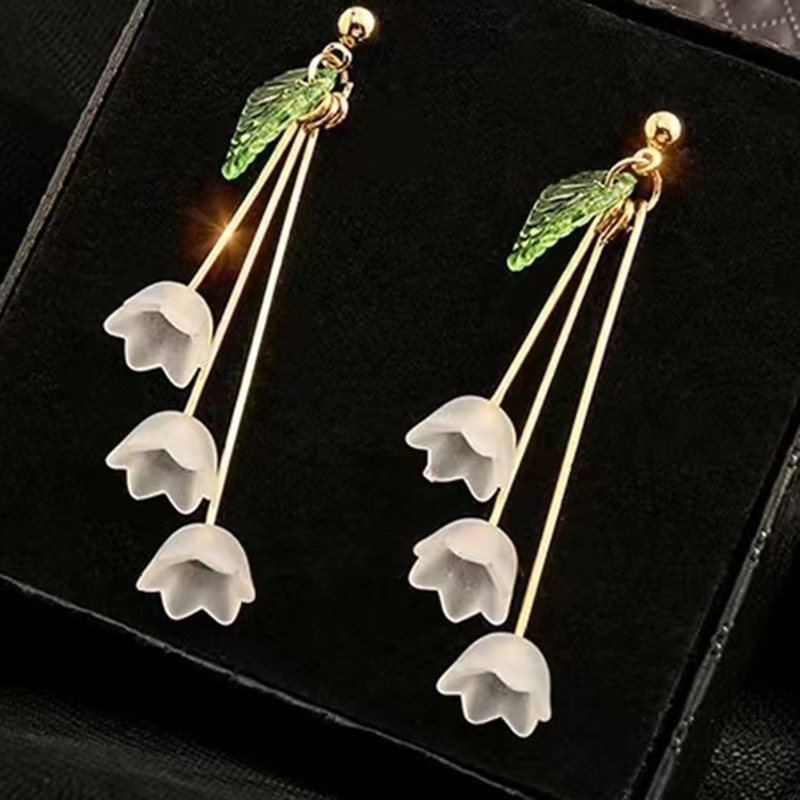 1 Pair Elegant Glam Luxurious Animal Flower Plating Inlay Alloy Rhinestones 24k Gold Plated Earrings display picture 14