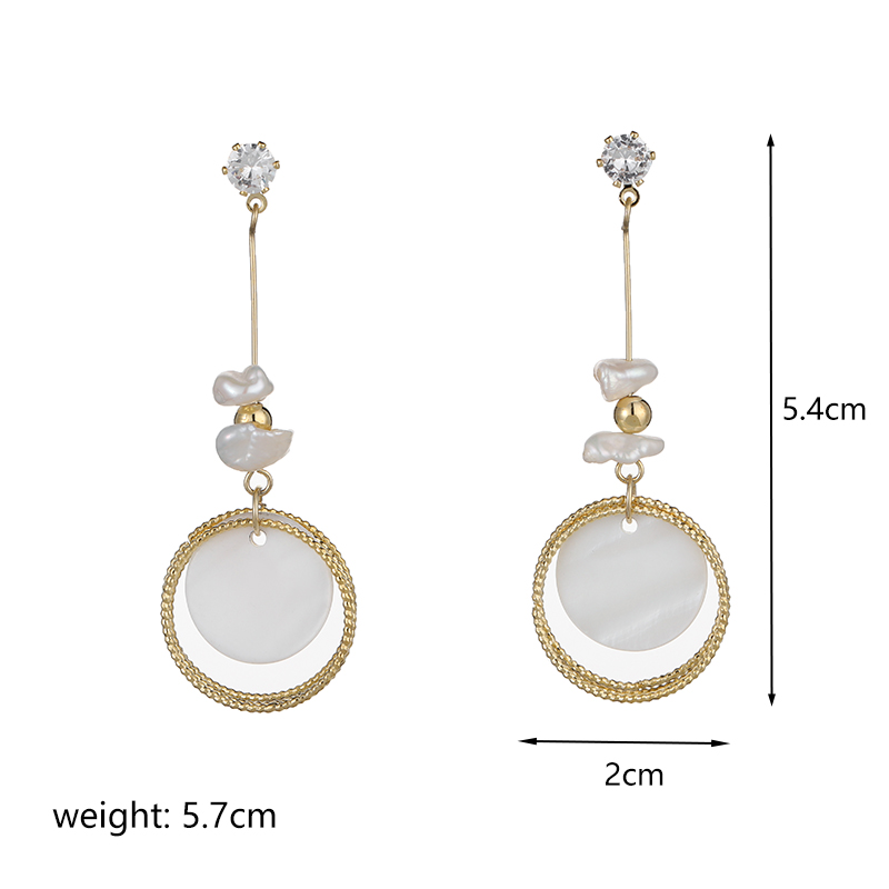 1 Pair Retro Flower Plating Inlay Copper Zircon 18k Gold Plated Drop Earrings display picture 4
