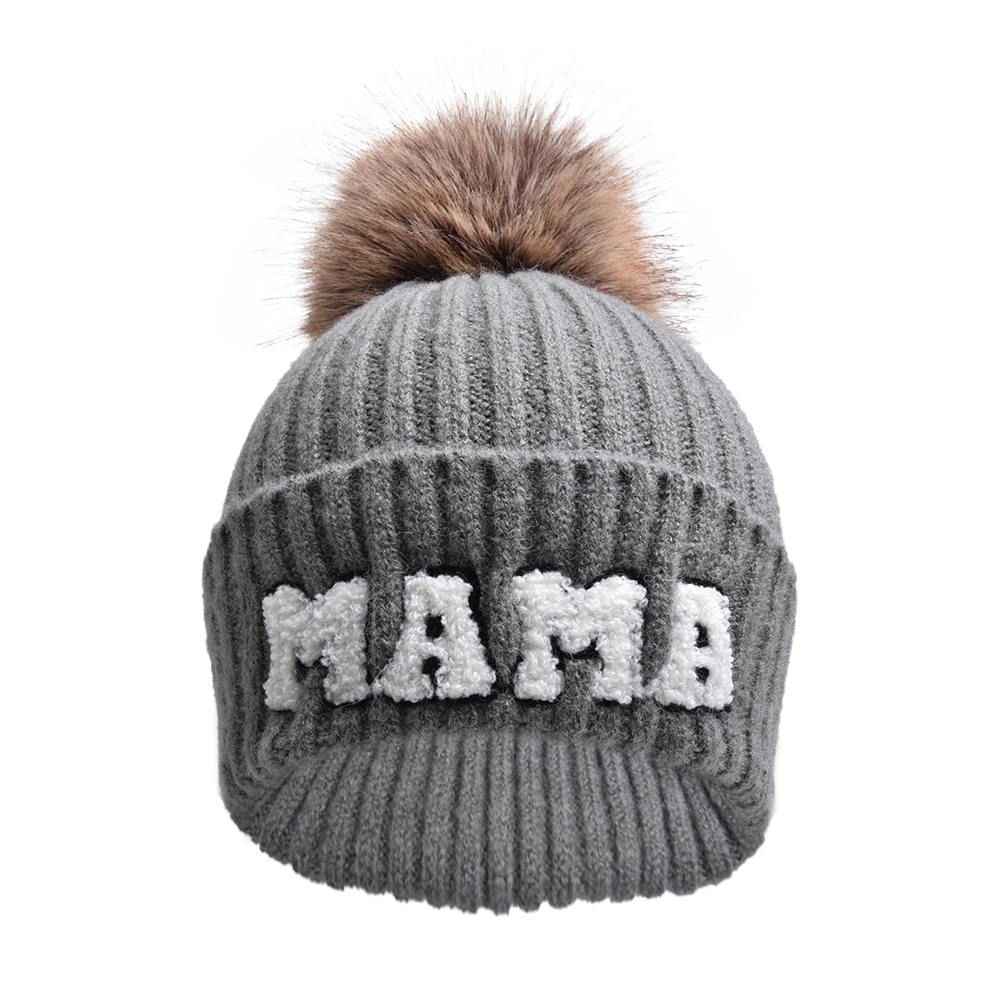 Women's Embroidery Simple Style Sports Letter Embroidery Eaveless Wool Cap display picture 10