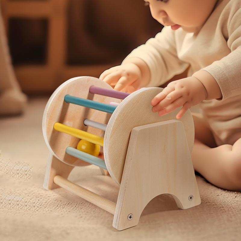 Bauspielzeug Baby (0-2 Jahre) Geometrisch Holz Spielzeug display picture 6
