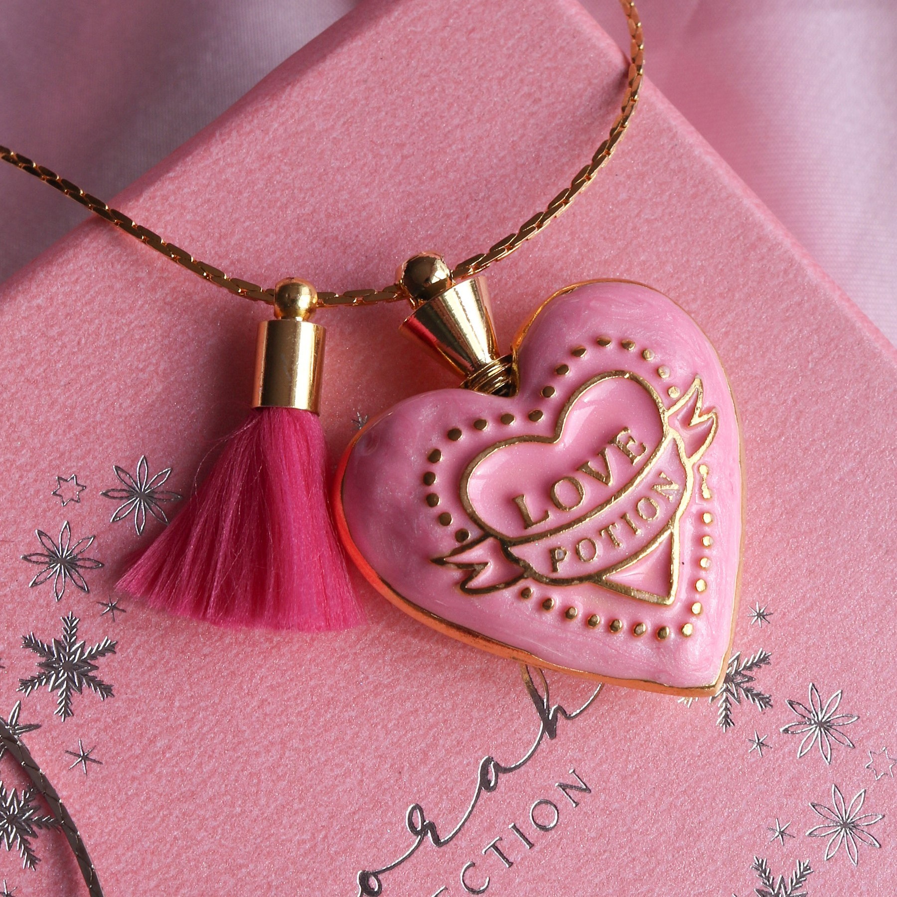 Casual Simple Style Heart Shape Copper 18k Gold Plated Pendant Necklace In Bulk display picture 2