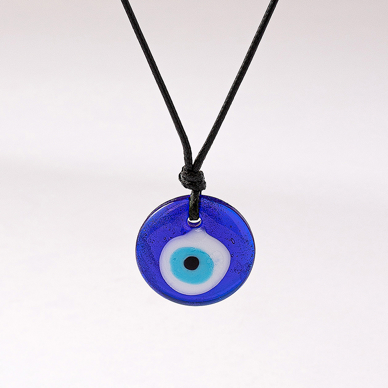 Gothic Punk Devil's Eye Arylic Glass Women's Pendant Necklace display picture 3