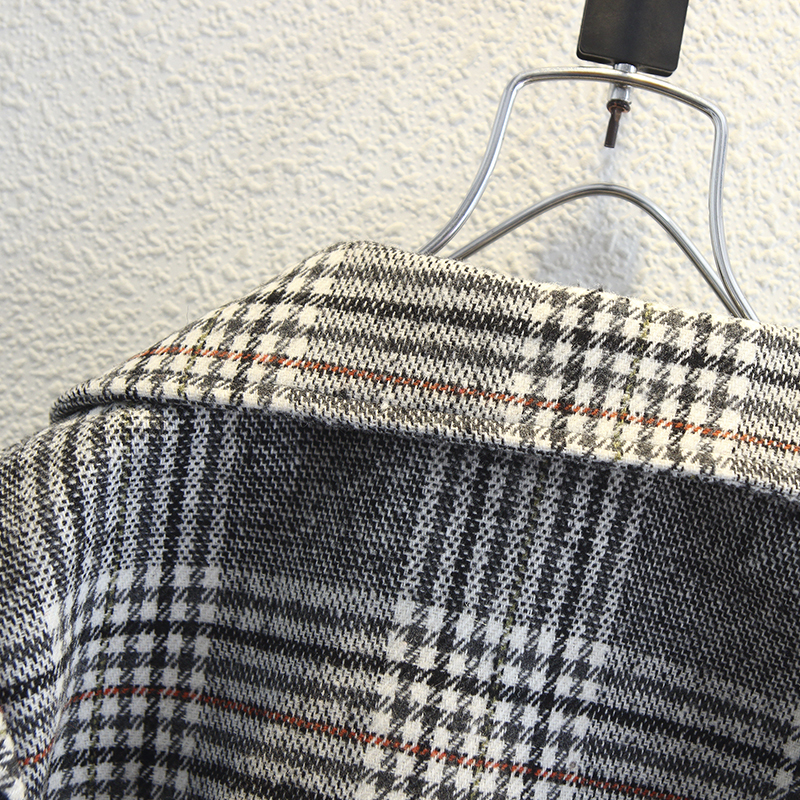 Lässig Klassischer Stil Britischer Stil Plaid Warm Baumwollmischung Jungen Oberbekleidung display picture 2