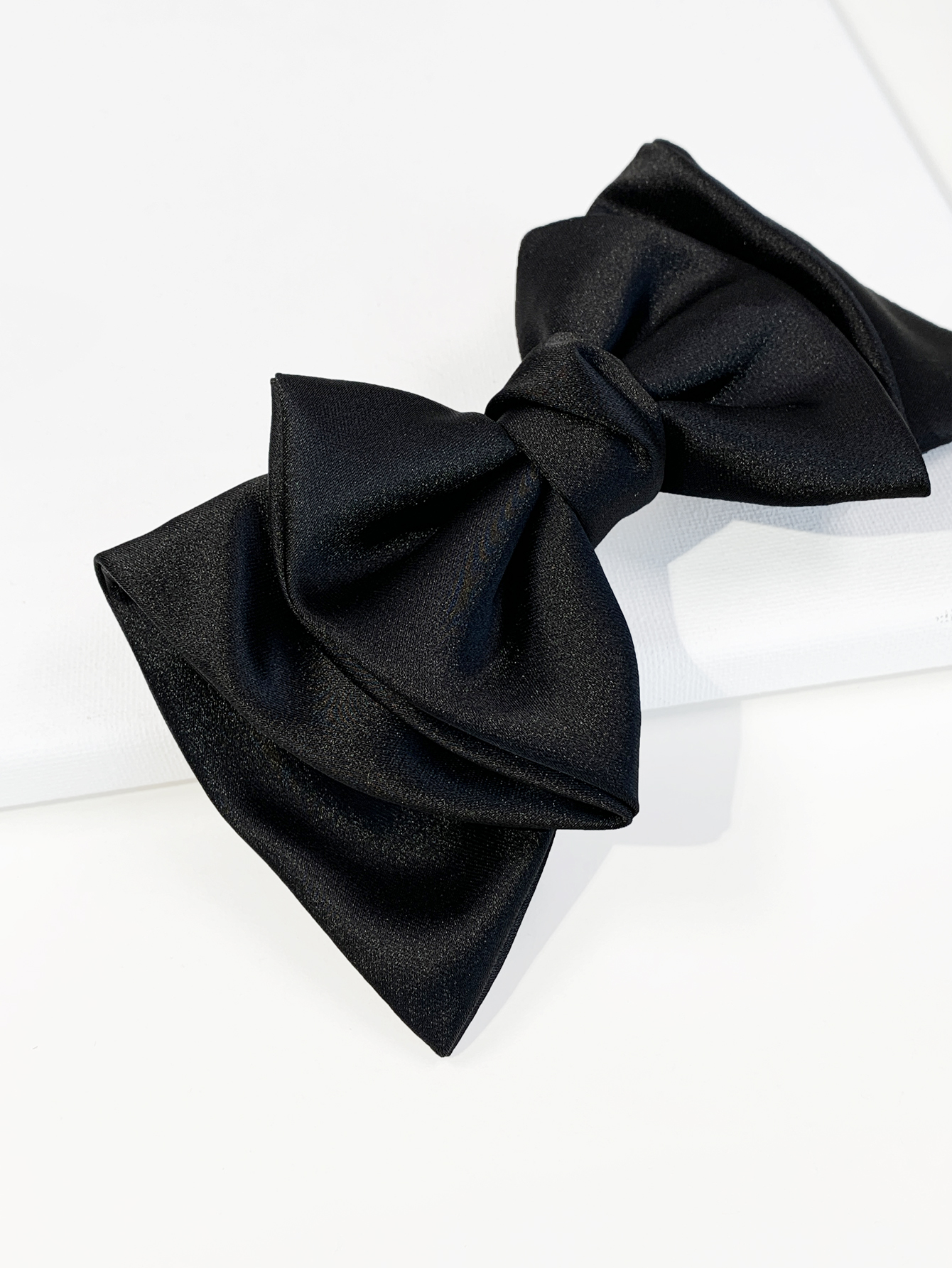 Women's Princess Cute Pastoral Bow Knot Cloth Hair Clip display picture 3