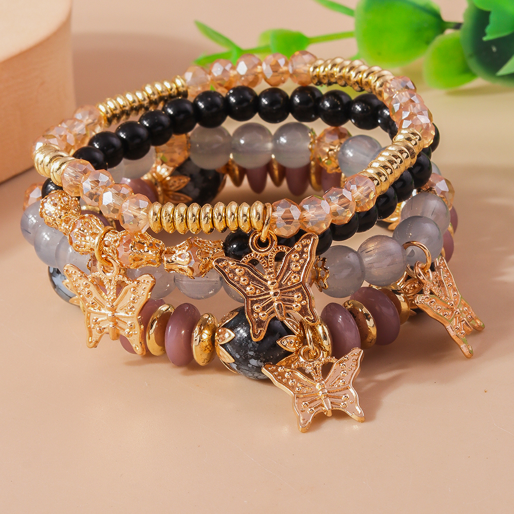 Vacation Streetwear Butterfly Beaded Wholesale Bracelets display picture 10