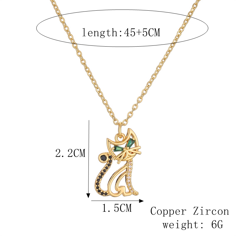Ig Style Simple Style Tortoise Animal Bird Copper Plating Inlay Zircon Gold Plated Pendant Necklace display picture 2