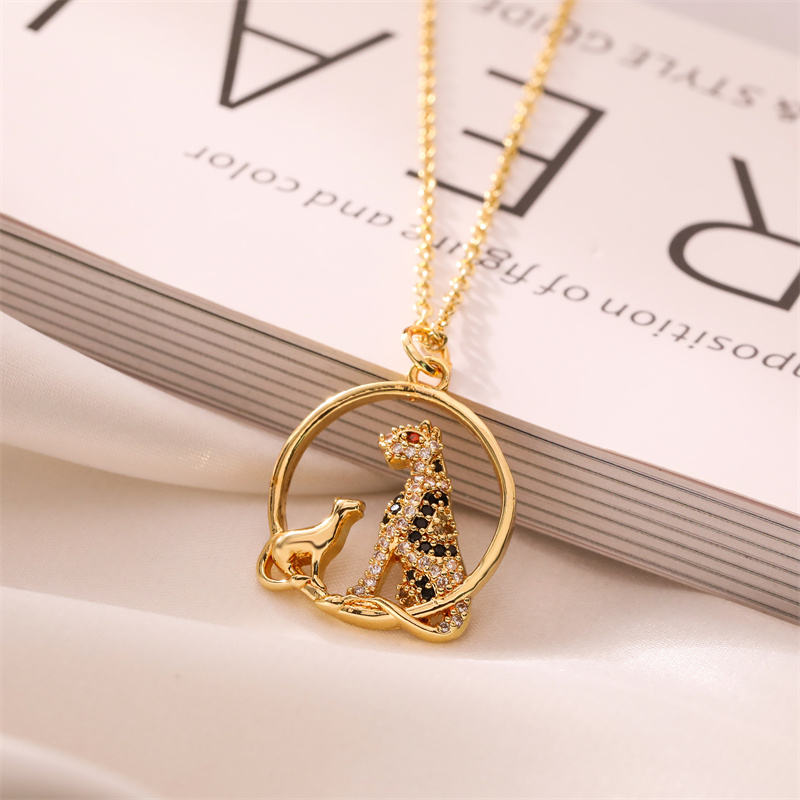 Simple Style Water Droplets Copper Gold Plated Zircon Pendant Necklace In Bulk display picture 9