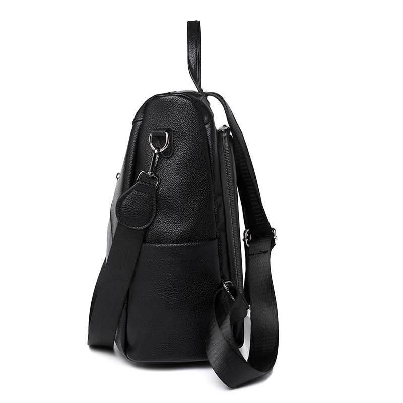 Solid Color Holiday Travel Women's Backpack display picture 3