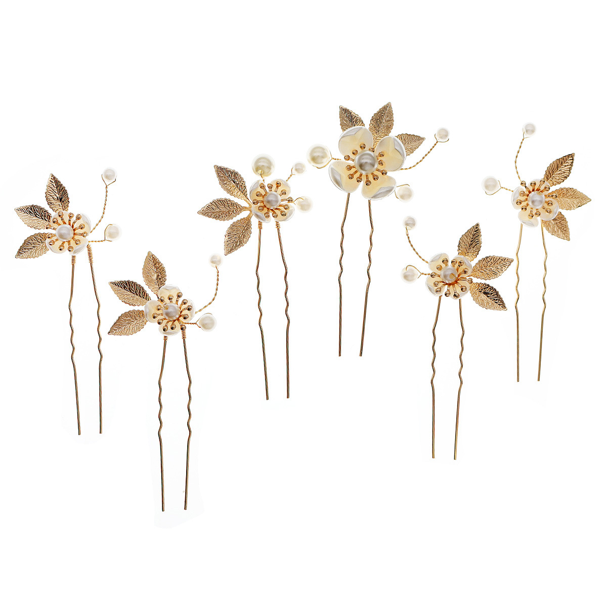 Retro Flower Alloy Hairpin display picture 6