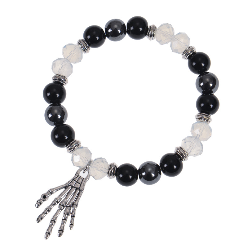 Classic Style Spider Artificial Crystal Agate Metal Beaded Women's Bracelets display picture 9