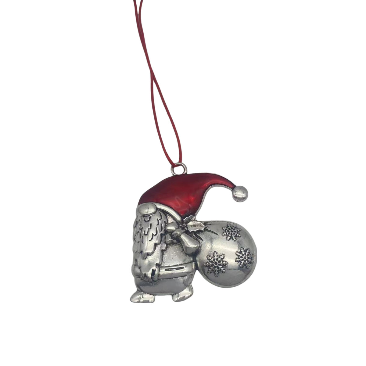 Christmas Christmas Streetwear Santa Claus Alloy Party Festival Hanging Ornaments Decorative Props display picture 2