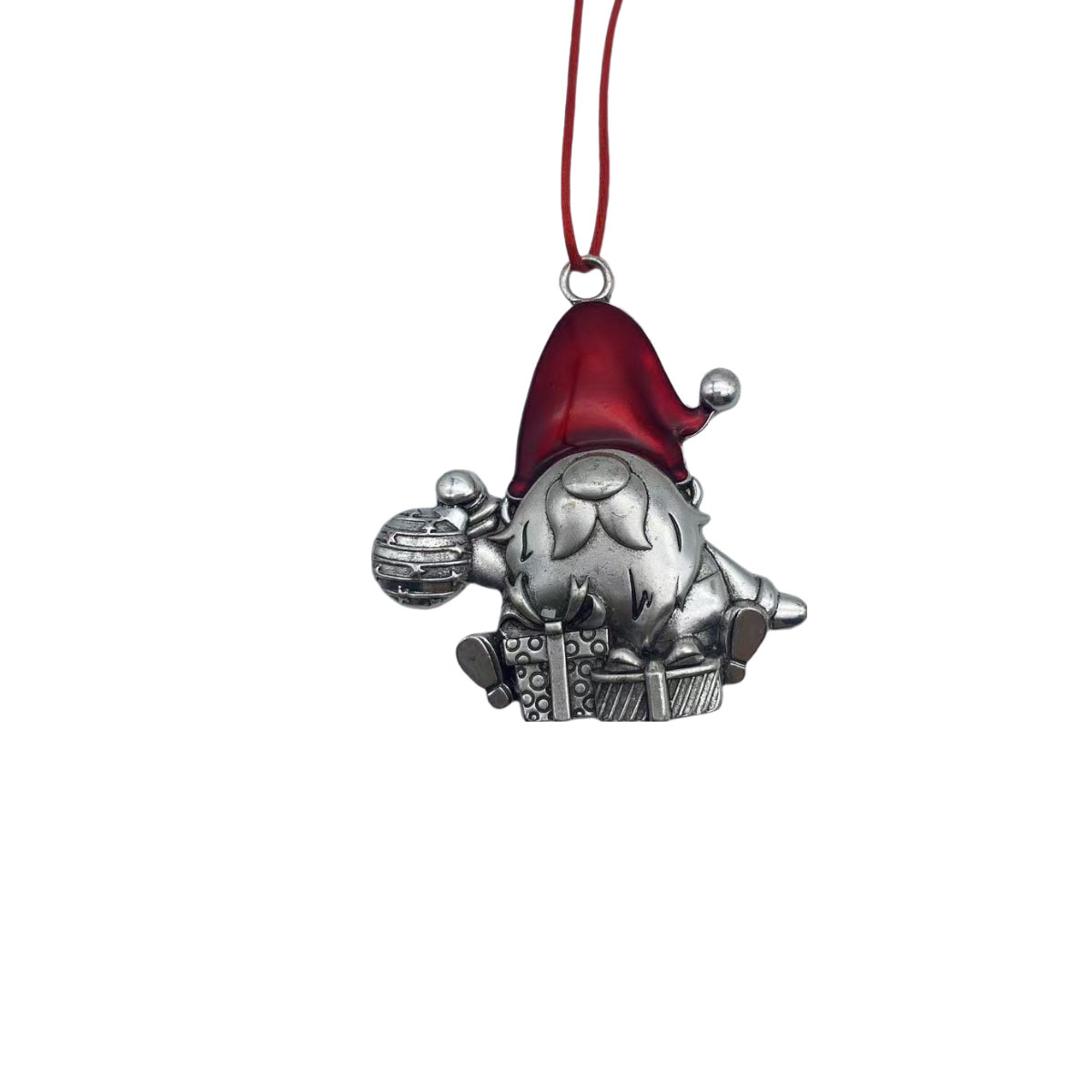 Christmas Christmas Streetwear Santa Claus Alloy Party Festival Hanging Ornaments Decorative Props display picture 4