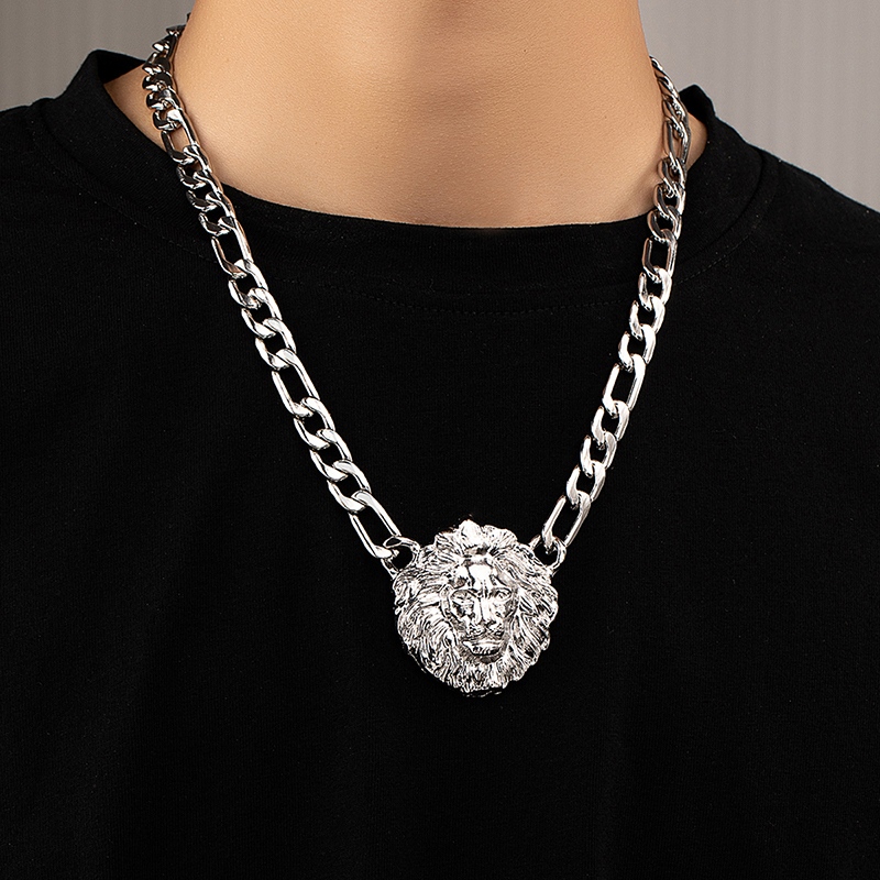 Style Ig Hip Hop Punk Lion Alliage Placage Plaqué Or 14k Unisexe Pendentif display picture 1