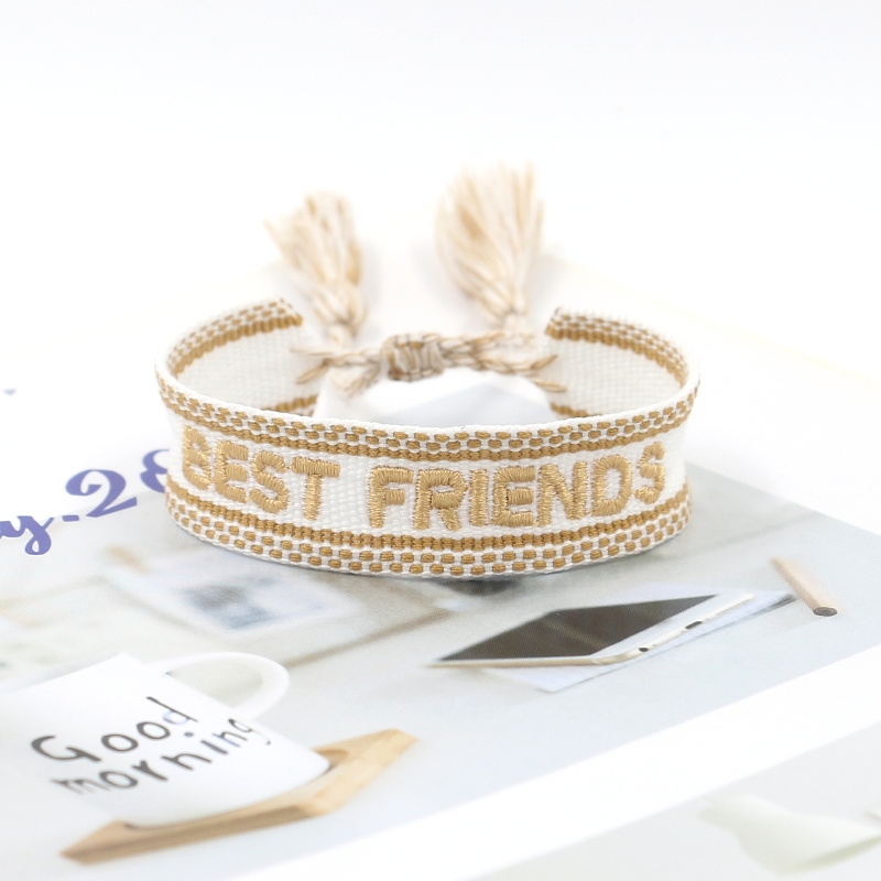 Style Ethnique Style Simple Lettre Gland Polyester Tresser Femmes Bracelets À Cordon display picture 5