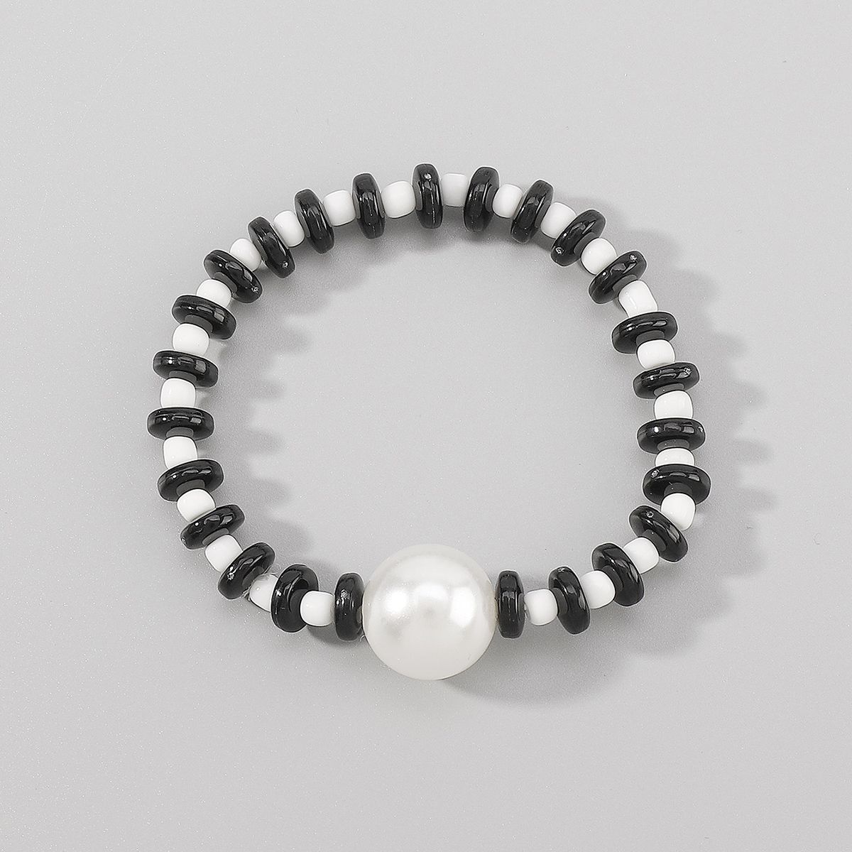 Bohemian Sweet Simple Style Geometric Imitation Pearl Seed Bead Women's Bracelets display picture 2