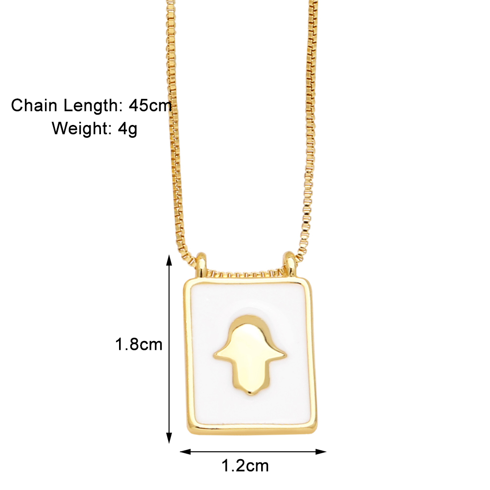 Modern Style Simple Style Crown Copper 18k Gold Plated Pendant Necklace In Bulk display picture 3