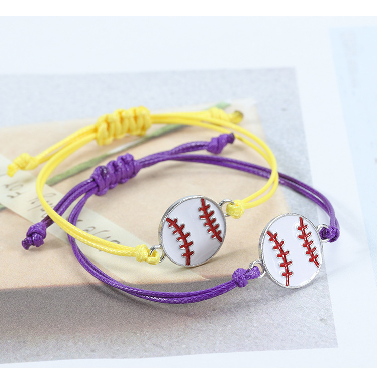 Original Design Ball Alloy Enamel Unisex Bracelets display picture 3