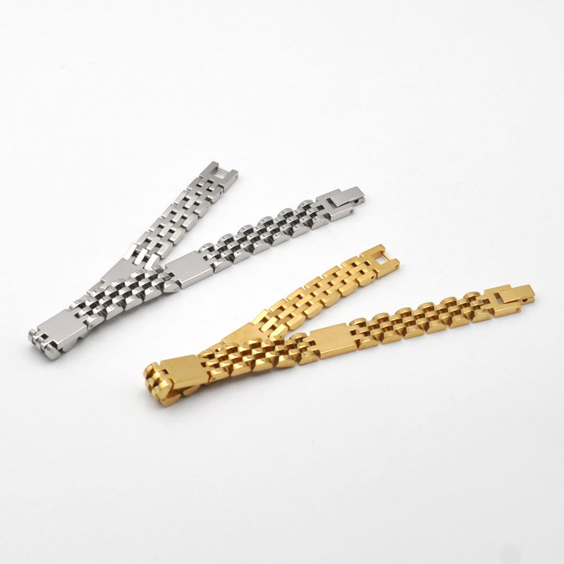 Casual Solid Color Stainless Steel Plating Bracelets display picture 4