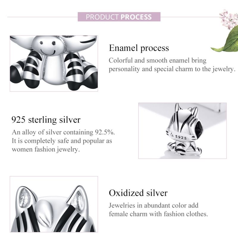 Casual Rabbit Sterling Silver Inlay Zircon Jewelry Accessories display picture 3