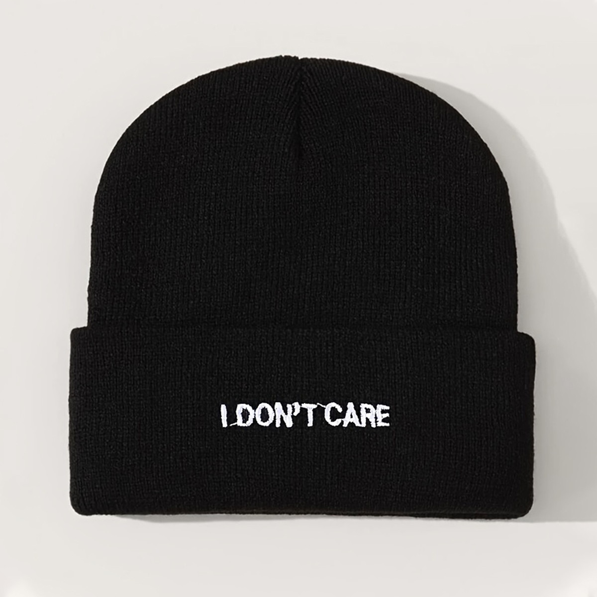 Unisex Casual Preppy Style Letter Embroidery Eaveless Beanie Hat display picture 1