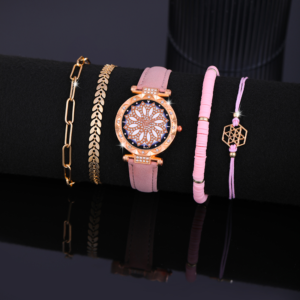 Décontractée Dame Bande En Spirale Boucle Quartz Femmes De Montres display picture 27