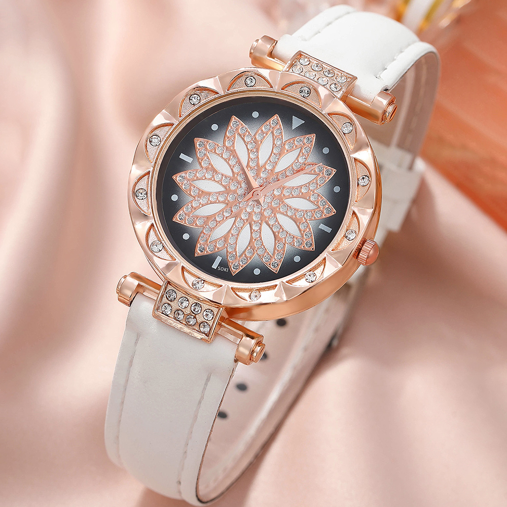 Casual Lady Spiral Stripe Buckle Quartz Women's Watches display picture 44