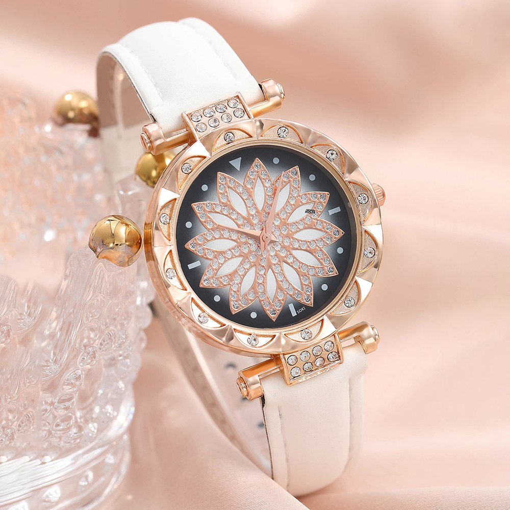 Casual Lady Spiral Stripe Buckle Quartz Women's Watches display picture 45