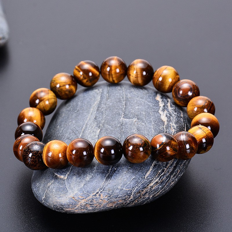 Casual Simple Style Gradient Color Natural Stone Beaded Men's Bracelets display picture 3