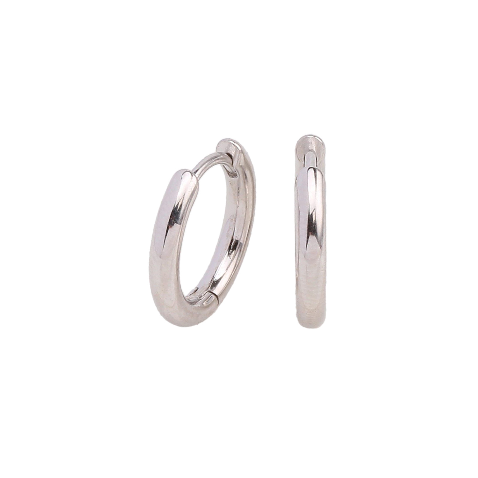 1 Pair Simple Style Solid Color Plating Sterling Silver Earrings display picture 27