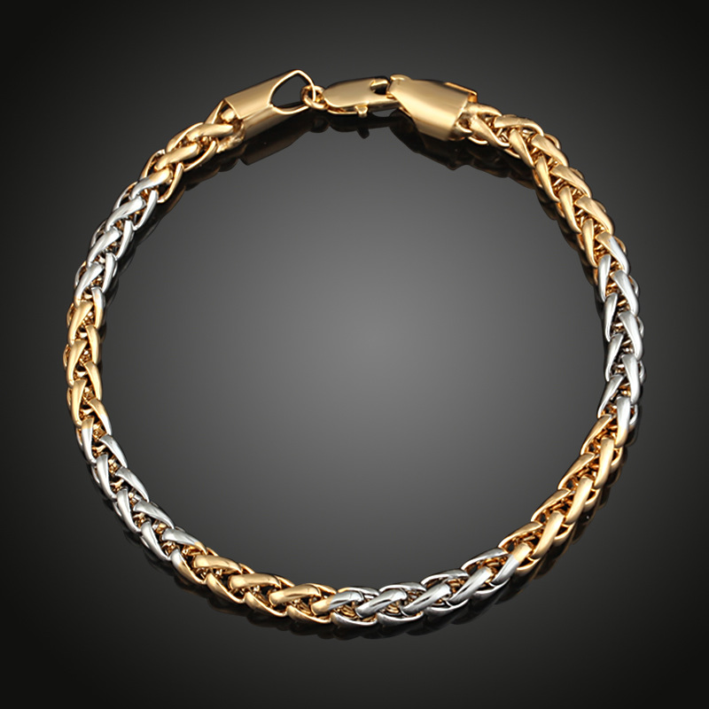 Casual Simple Style Twist Copper Plating Unisex Twisted Cable Bracele display picture 3