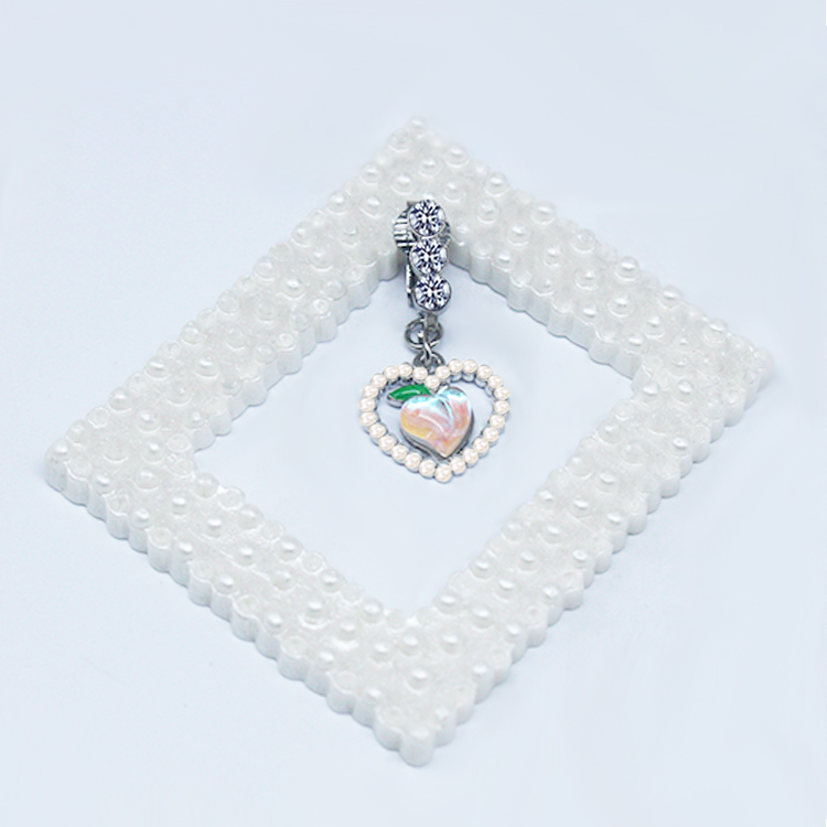 Casual Clouds Peach Plant Stainless Steel Copper White Gold Plated Rhinestones Belly Ring In Bulk display picture 31