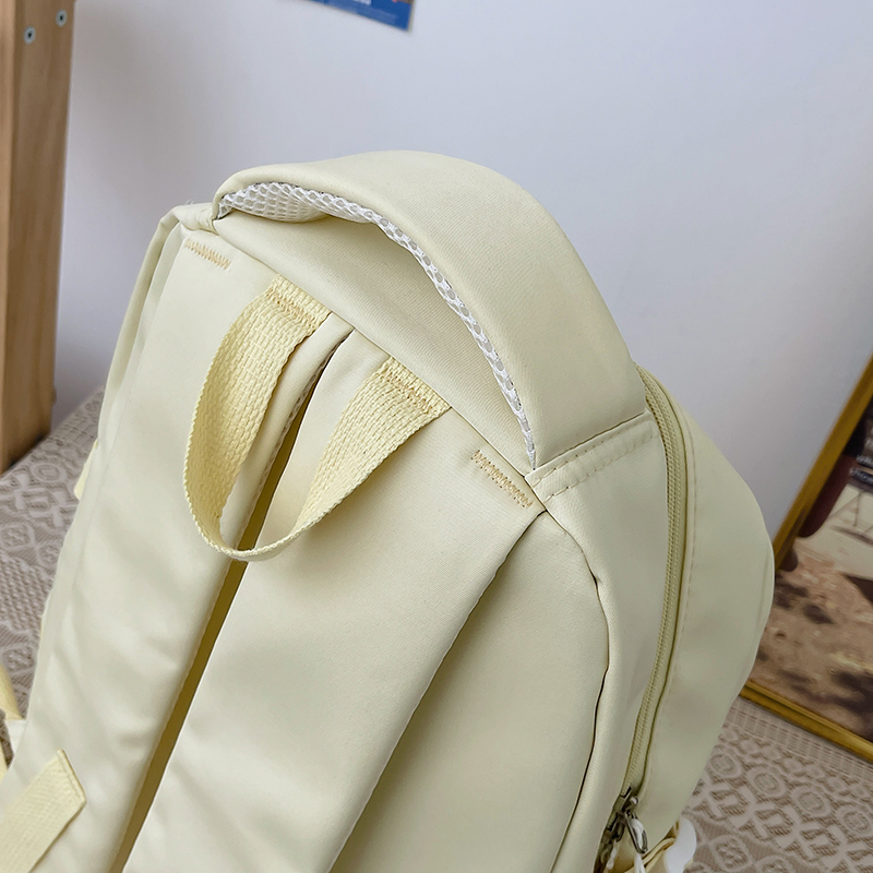 Einfarbig Lässig Ferien Schule Schulrucksack Rucksack Für Damen display picture 1