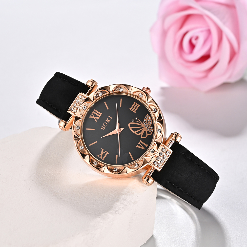 Casual Mariposa Hebilla Cuarzo Relojes De Mujer display picture 3