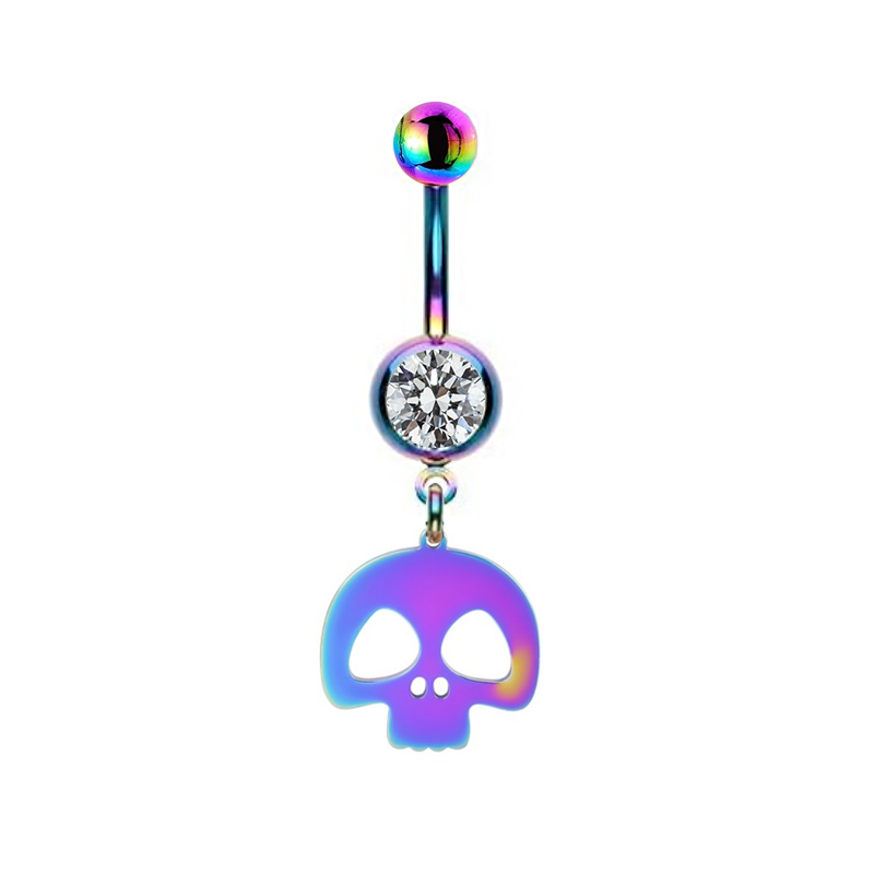 Casual Animal Sun Heart Shape Stainless Steel Copper Rhinestones Belly Ring In Bulk display picture 1