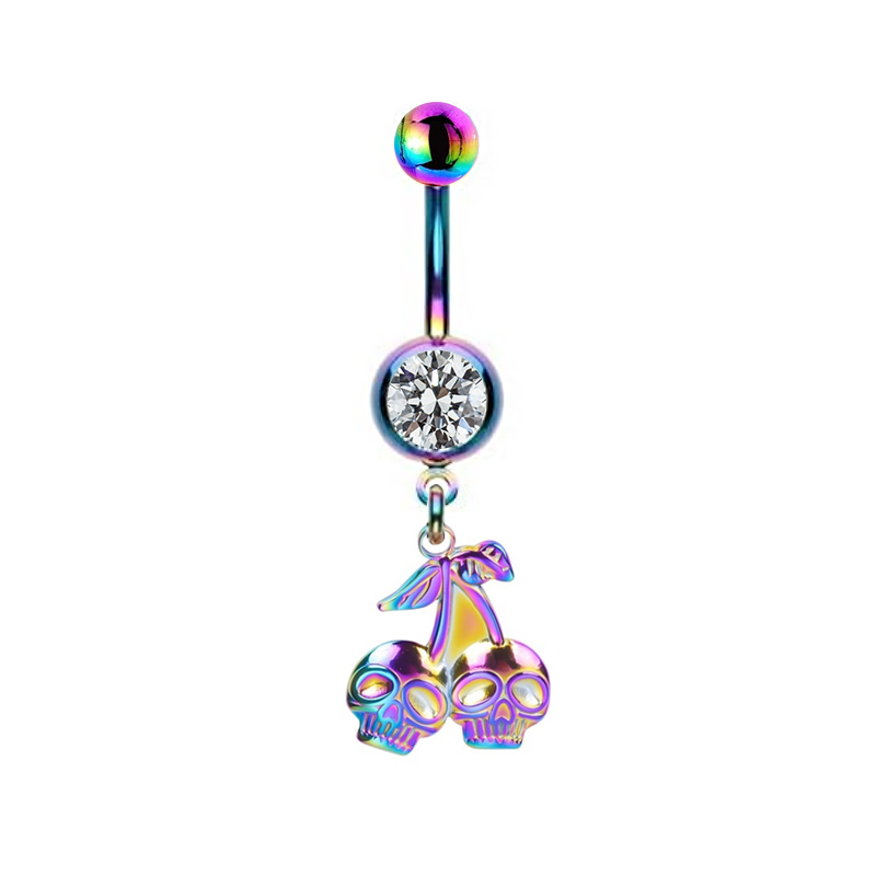 Casual Animal Sun Heart Shape Stainless Steel Copper Rhinestones Belly Ring In Bulk display picture 7