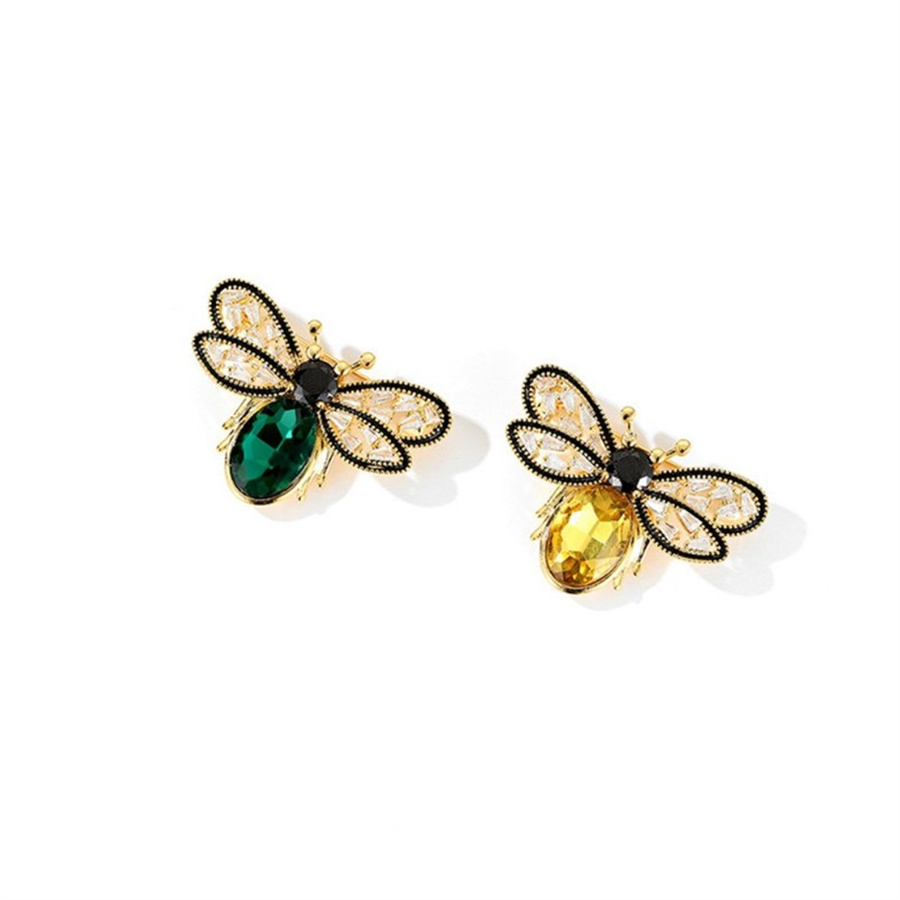 Vintage Style Bee Alloy Women's Brooches 1 Piece display picture 2