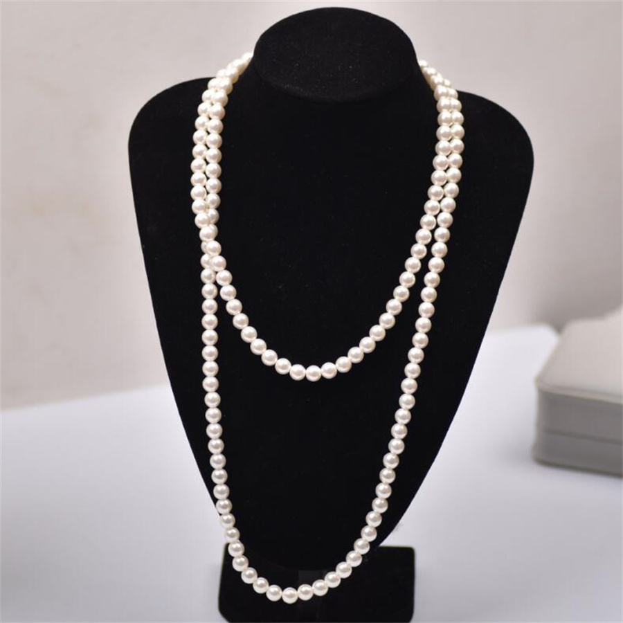 Elegant Lady Solid Color Imitation Pearl Women's Necklace display picture 9