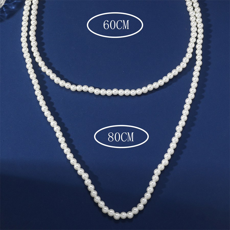 Elegant Lady Solid Color Imitation Pearl Women's Necklace display picture 10