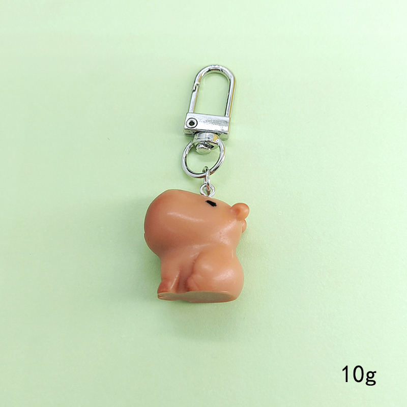Casual Cute Simple Style Animal Resin Bag Pendant Keychain display picture 3