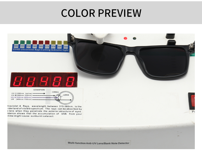 الطراز الحديث اللون الصامد الكمبيوتر مربع اطار كامل الرجال النظارات الشمسية display picture 7
