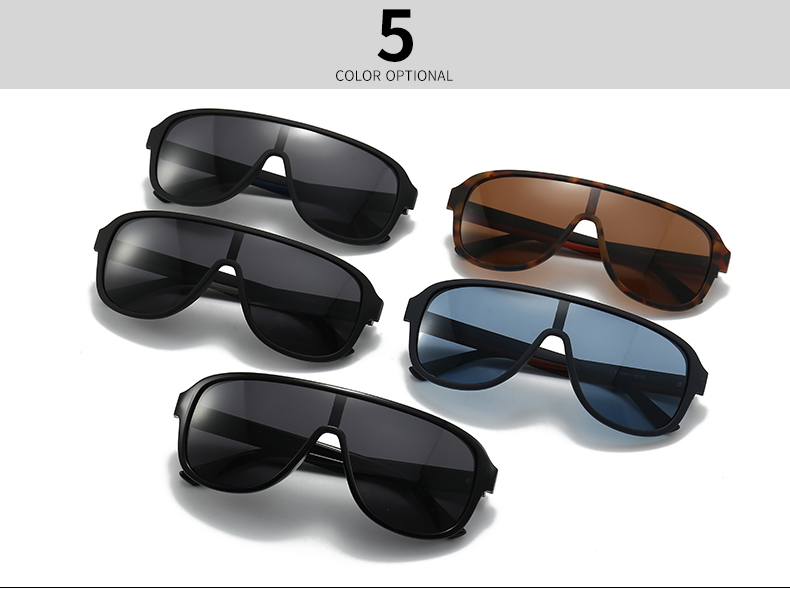 Modern Style Streetwear Solid Color Pc Toad Glasses Full Frame Men's Sunglasses display picture 6
