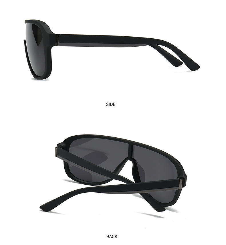 Modern Style Streetwear Solid Color Pc Toad Glasses Full Frame Men's Sunglasses display picture 9