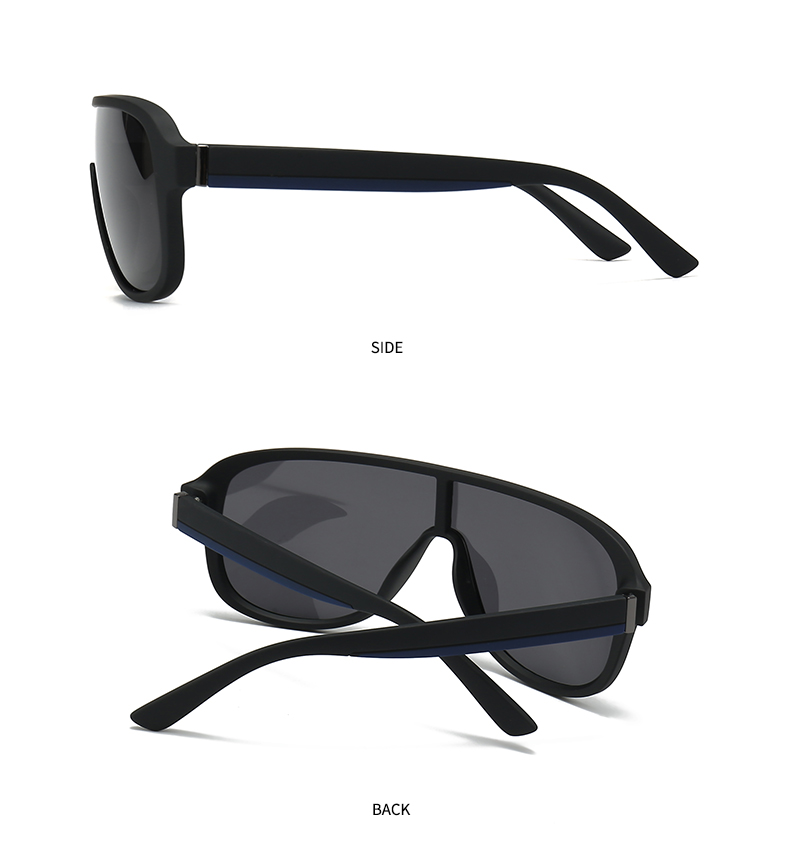 Modern Style Streetwear Solid Color Pc Toad Glasses Full Frame Men's Sunglasses display picture 12