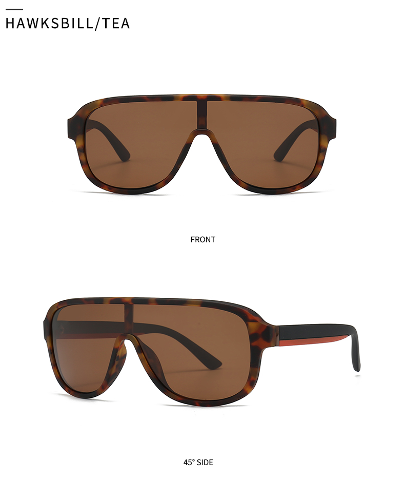 Modern Style Streetwear Solid Color Pc Toad Glasses Full Frame Men's Sunglasses display picture 11