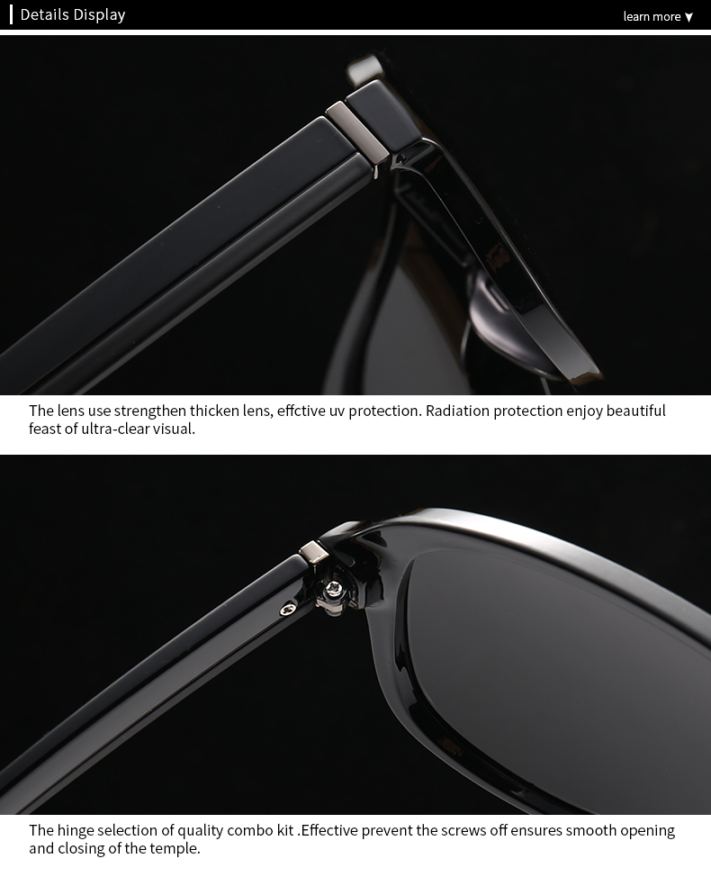 Modern Style Streetwear Solid Color Pc Toad Glasses Full Frame Men's Sunglasses display picture 16