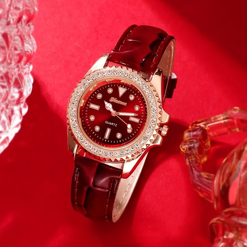 Casual Elegant Geometric Buckle Quartz Women's Watches display picture 2