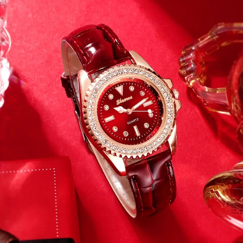Casual Elegant Geometric Buckle Quartz Women's Watches display picture 3