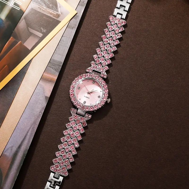 Lässig Elegant Geometrisch Schnalle Quarz Frauen Uhren display picture 11