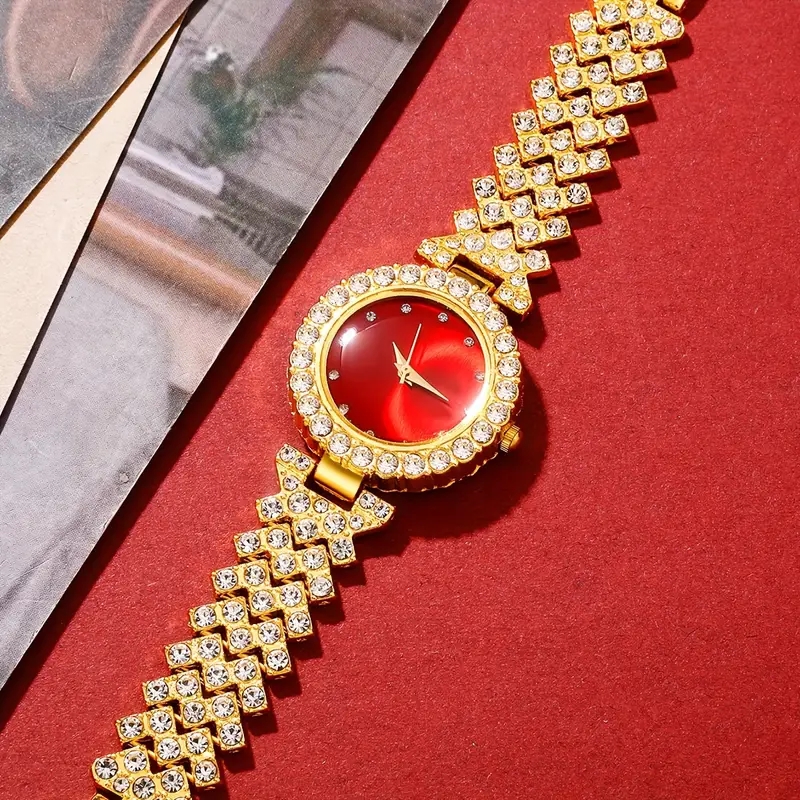 Casual Elegant Geometric Buckle Quartz Women's Watches display picture 17